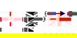 NI and GB Flags